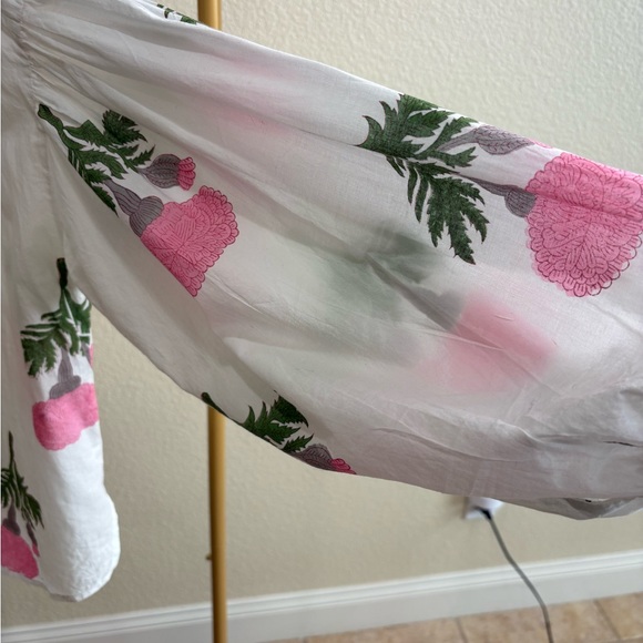 Alix of Bohemia Printed Mock Neck Blouse - Picture 4 of 5